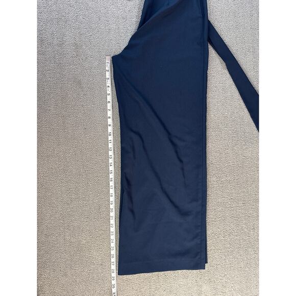 Preston & York Jumpsuit Kayla Tie Belt Classic Cocktail Evening Navy Blue Size 6 - Picture 9 of 10